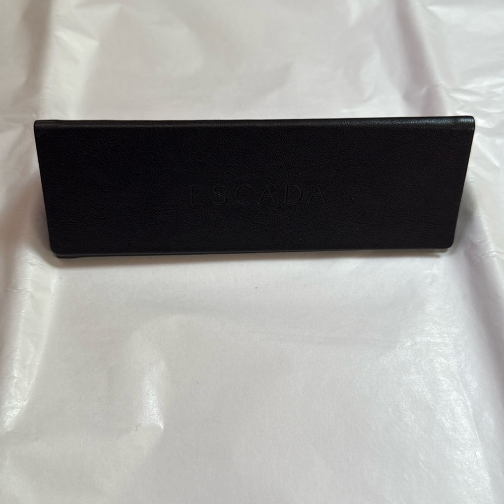 Escada Black Eyeglass Case